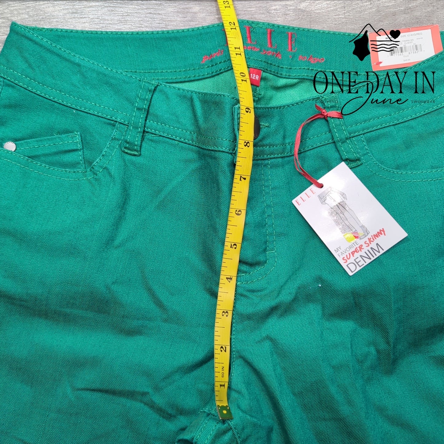 Elle Super Skinny Denim Jeans Size 12