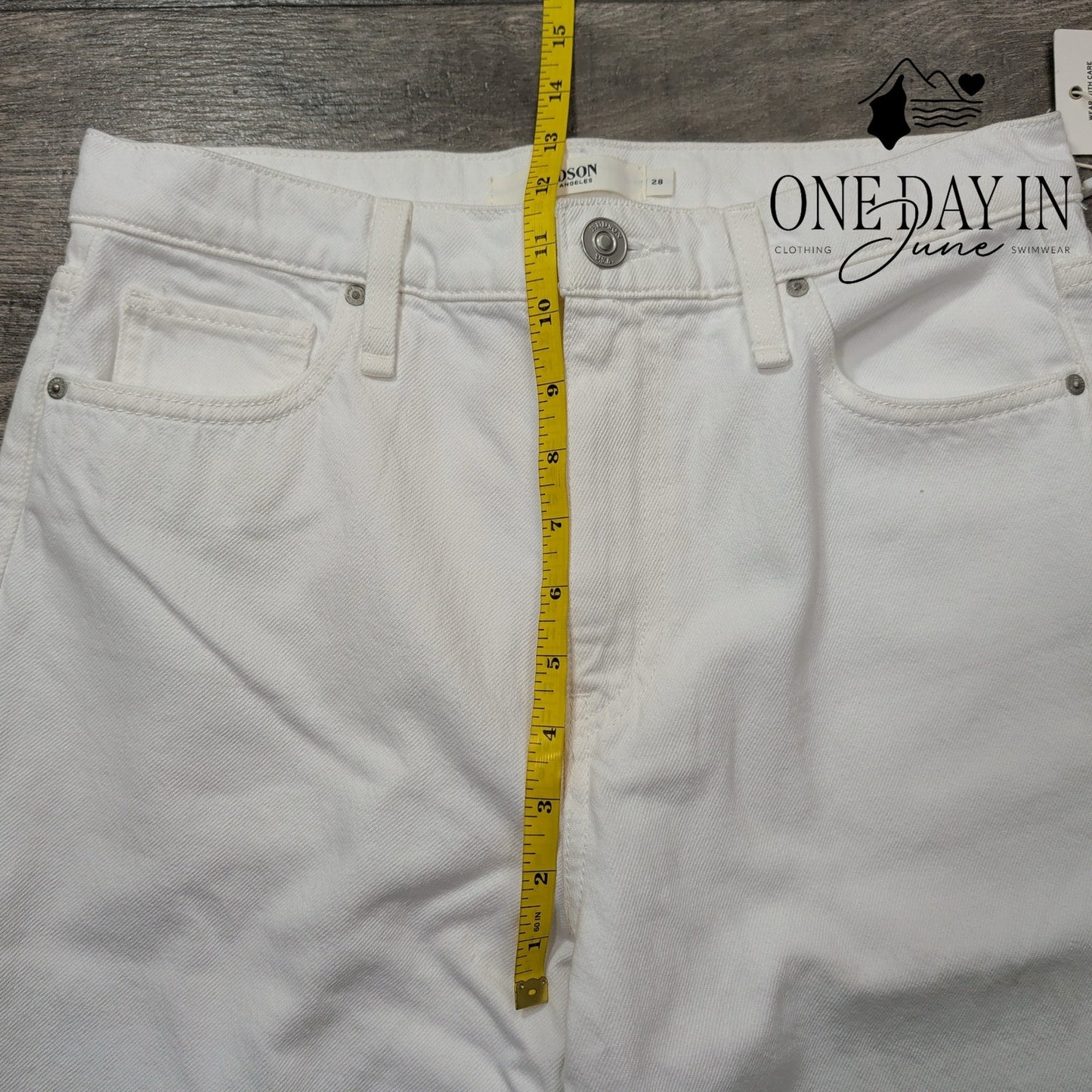 Hudson Remi High Rise Straight Crop Size 6 (28)