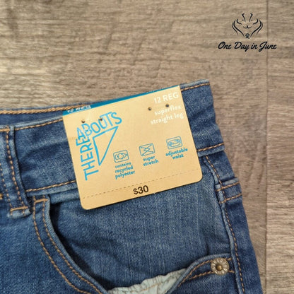 There Abouts Superflex Straight Leg Jeans Size 12