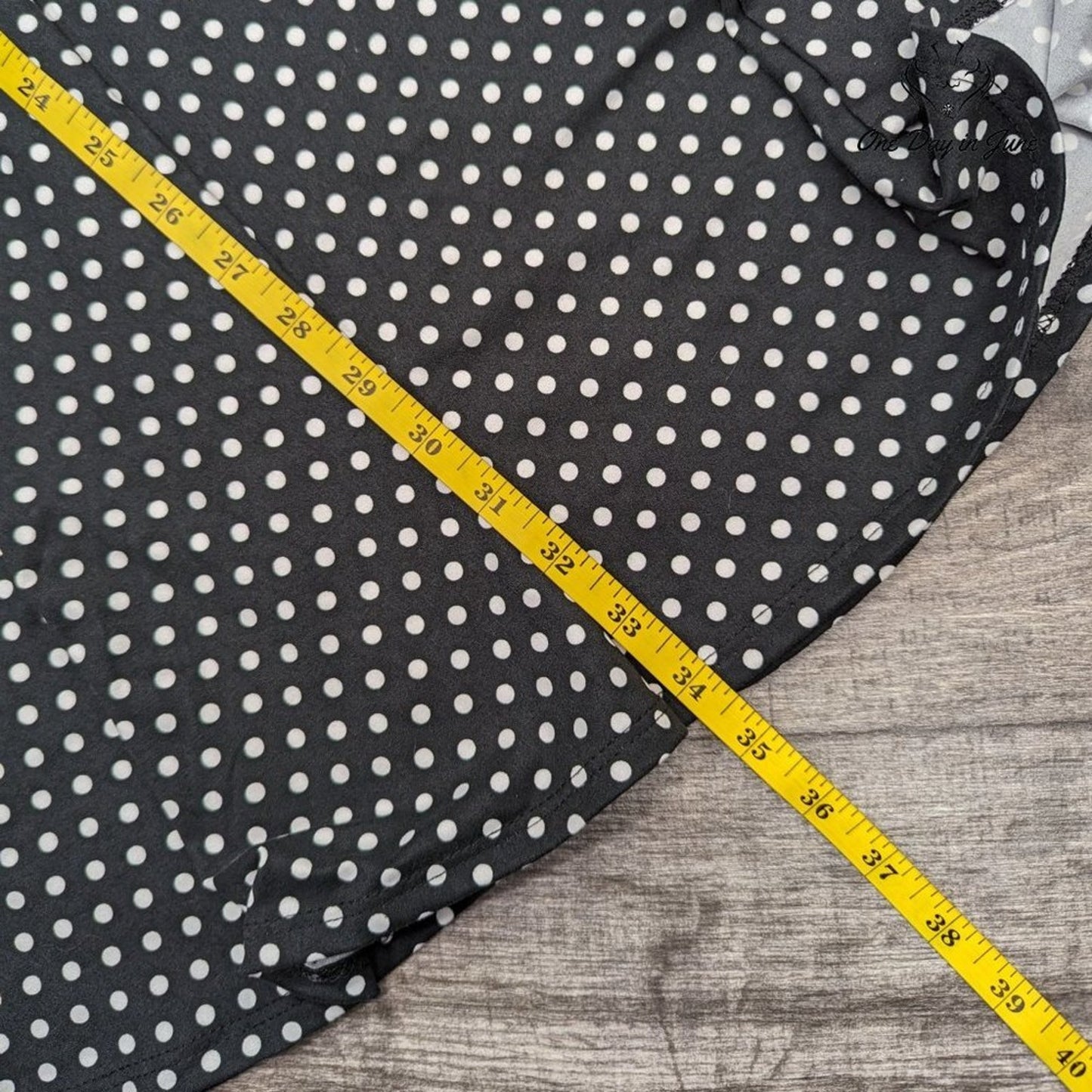 Rolla Coster Polka Dot Short Sleeve Mini Dress Size S