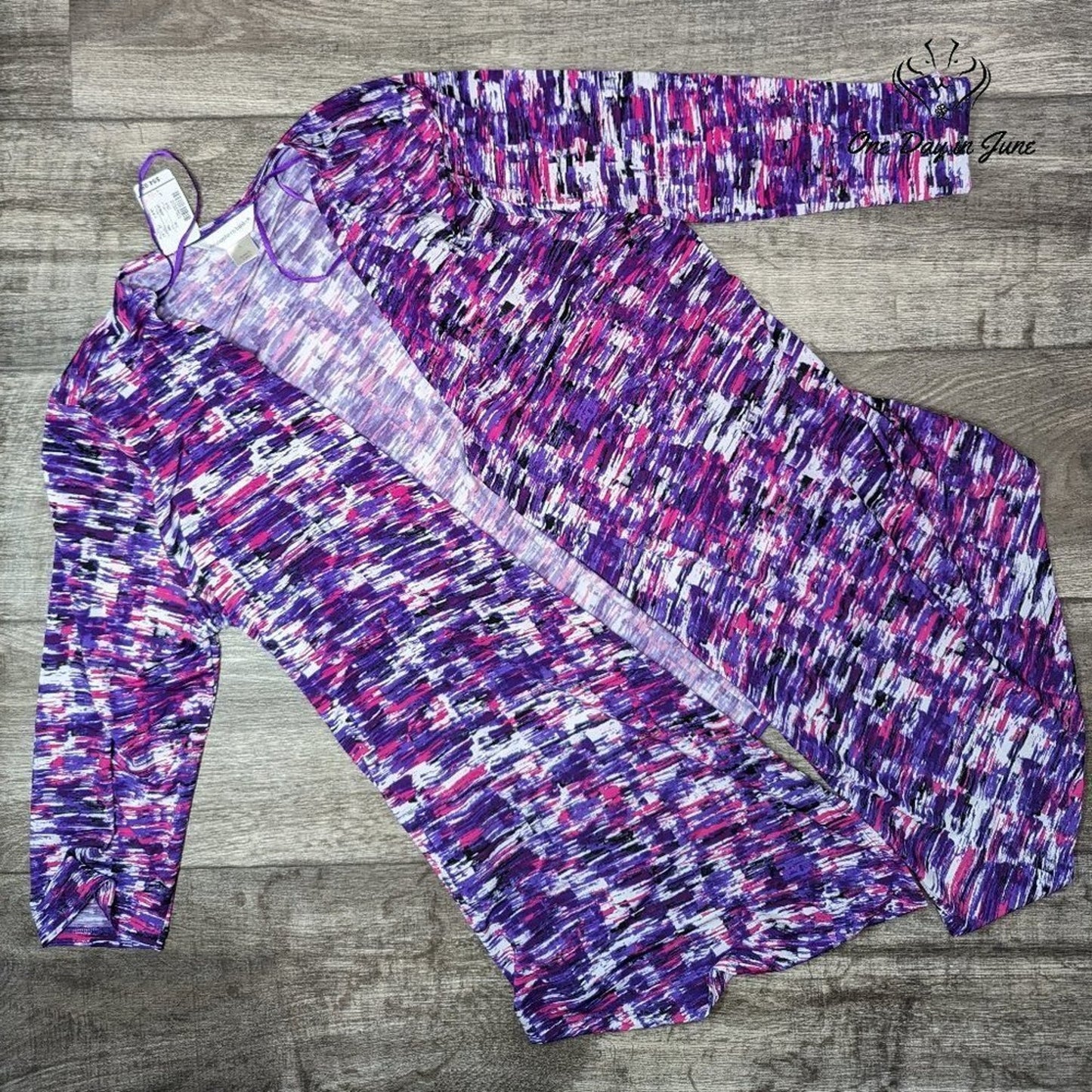 Christopher & Banks Long Sleeve Shaul Size L