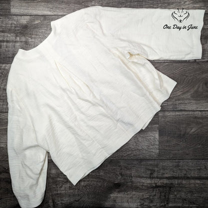 Coldwater Creek Buttonless Long Sleeve Blazer Size XL