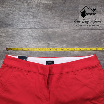 J.Crew 5" Chino Shorts Size 6