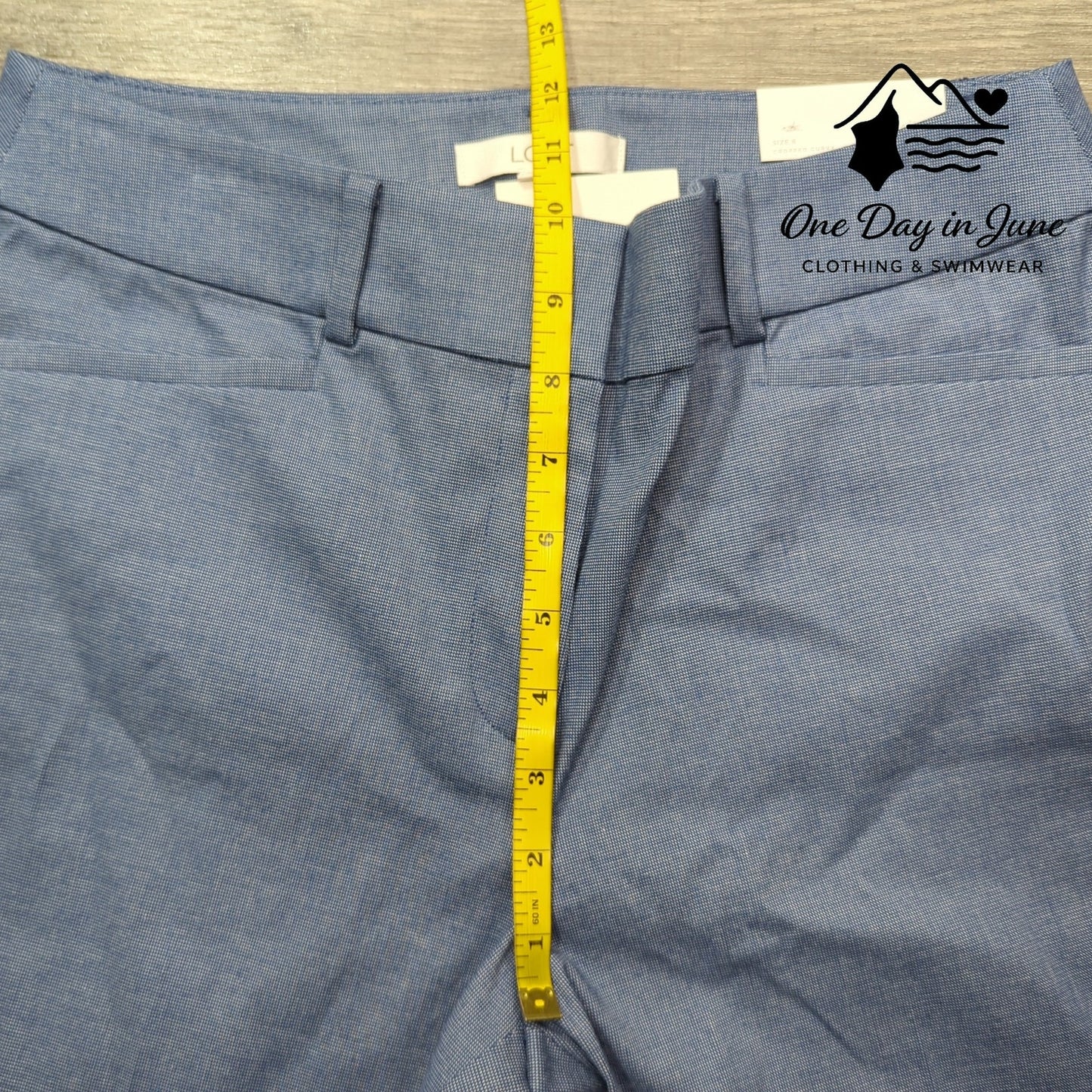 Loft The Riviera Pant Cropped Curvy Pants Size 6