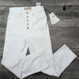 7 For All Mankind High Waist Crop Jeans Size 0 (25)