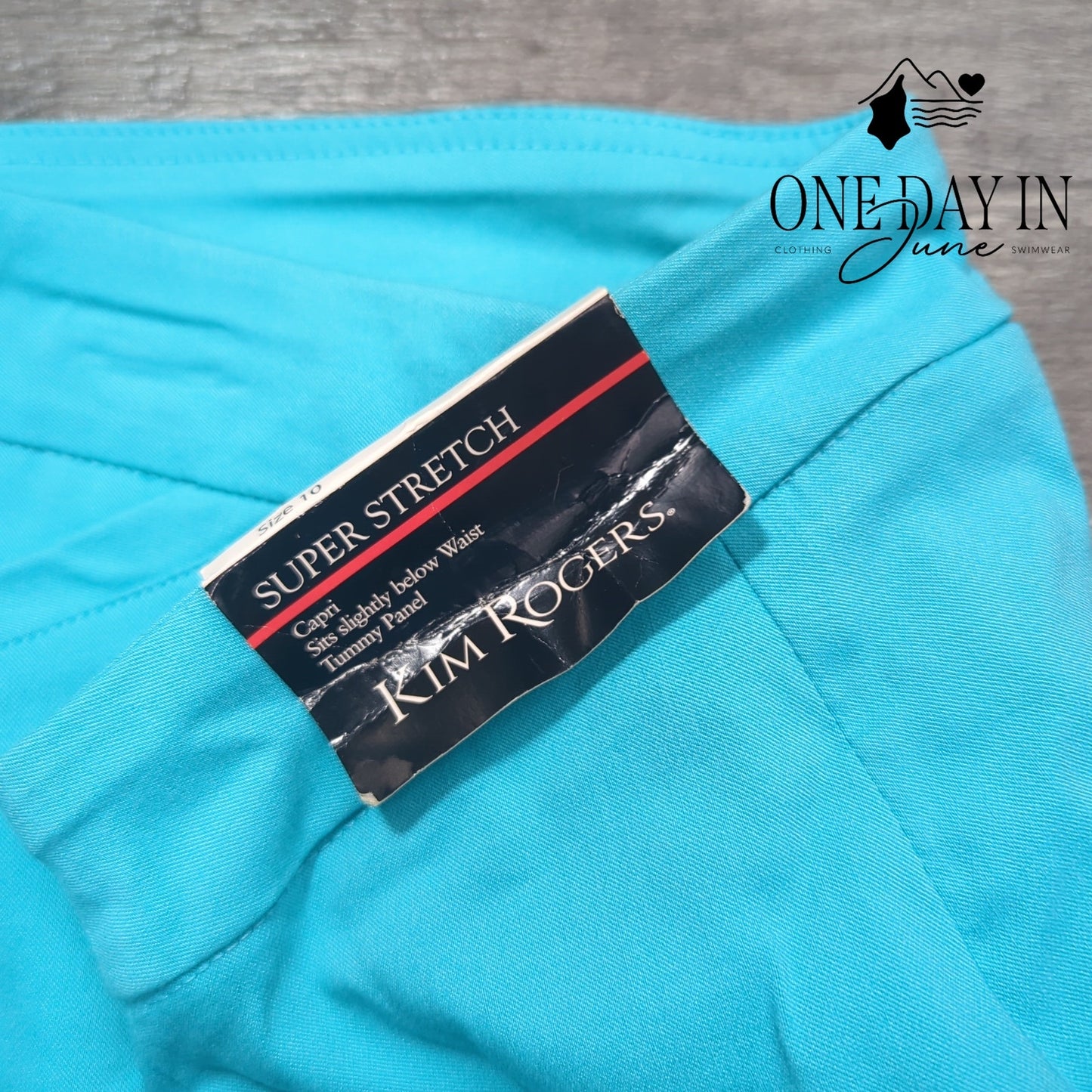 Kim Rogers Super Stretch Capri Pants Size 10