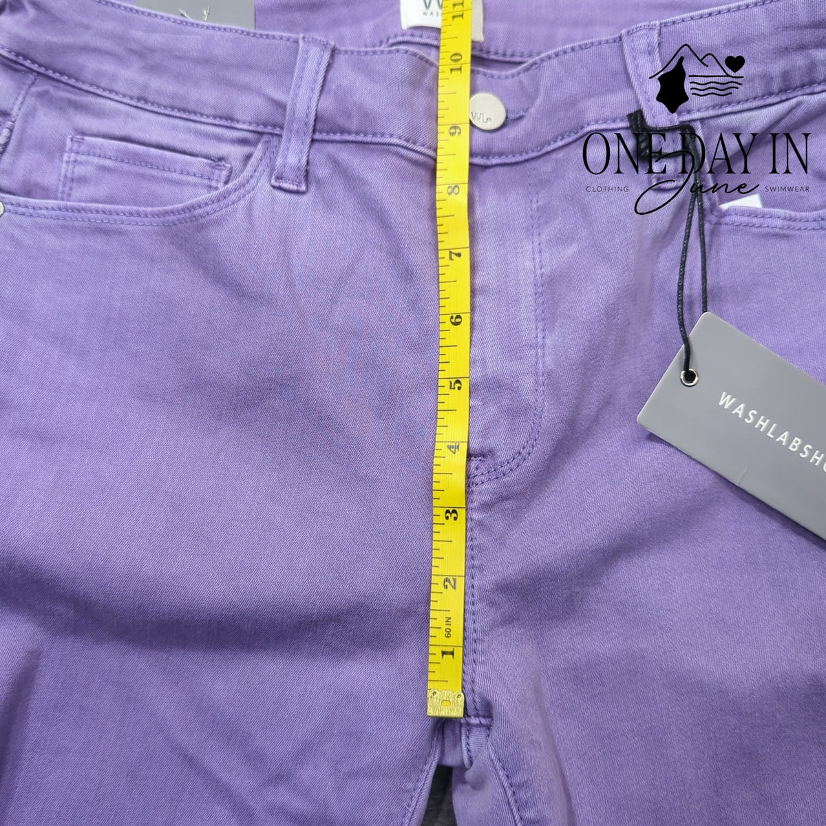 Wash Lab Fay Mid Rise Skinny Jeans Purple Gem NWT Size 10 (30)