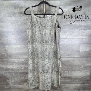 Robbie Bee Silk Sleeveless Mini Dress Size 14