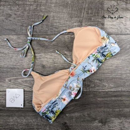 Vicious Young Babes Doll Face Halter Bikini Top Size L