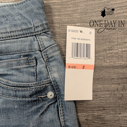 Democracy High Rise Denim Shorts Size 2
