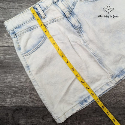 Aero High Rise Denim Skirt Size 4