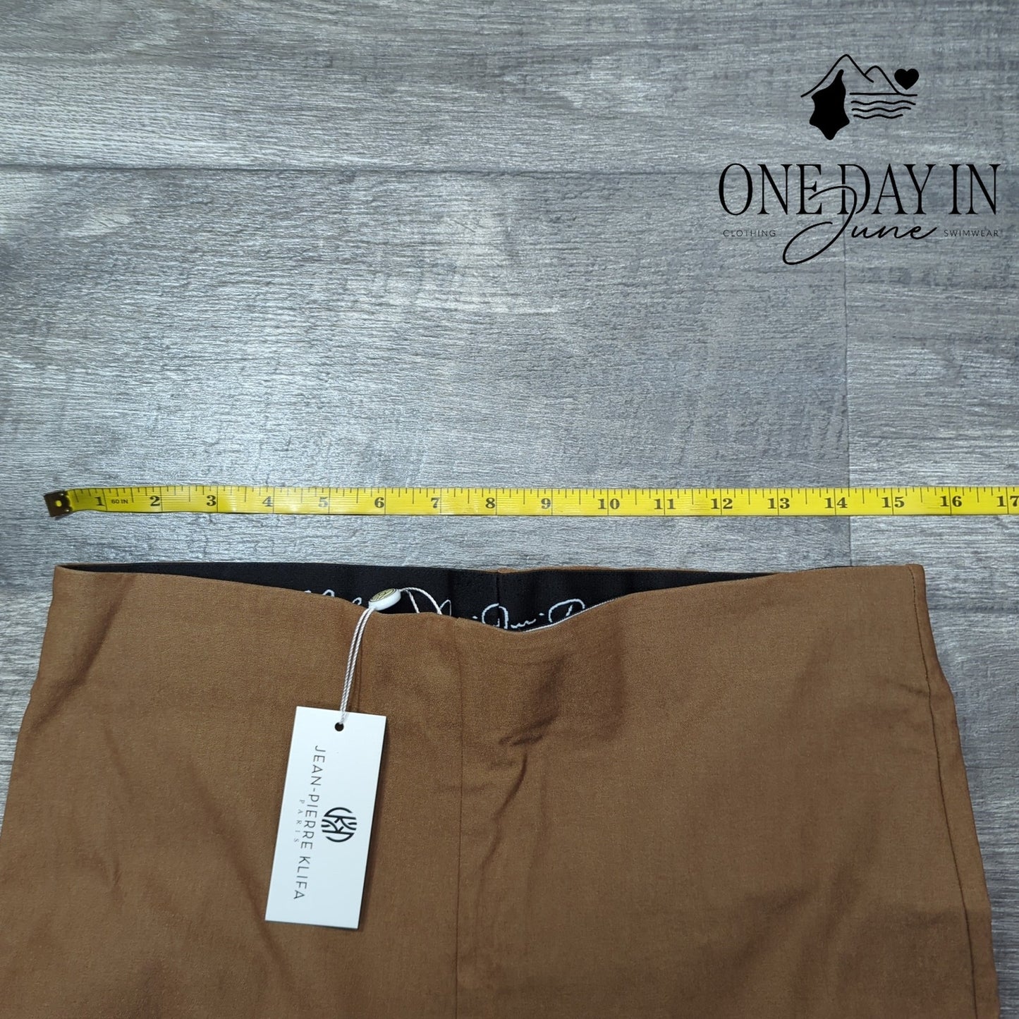 Jean-Pierre Klifa Jackie Pant Pull On High Waist Pants Size XL