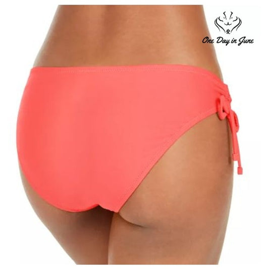 Bar III Side Tie Hipster Bikini Bottoms Swimwear Bathing Suit Size XL