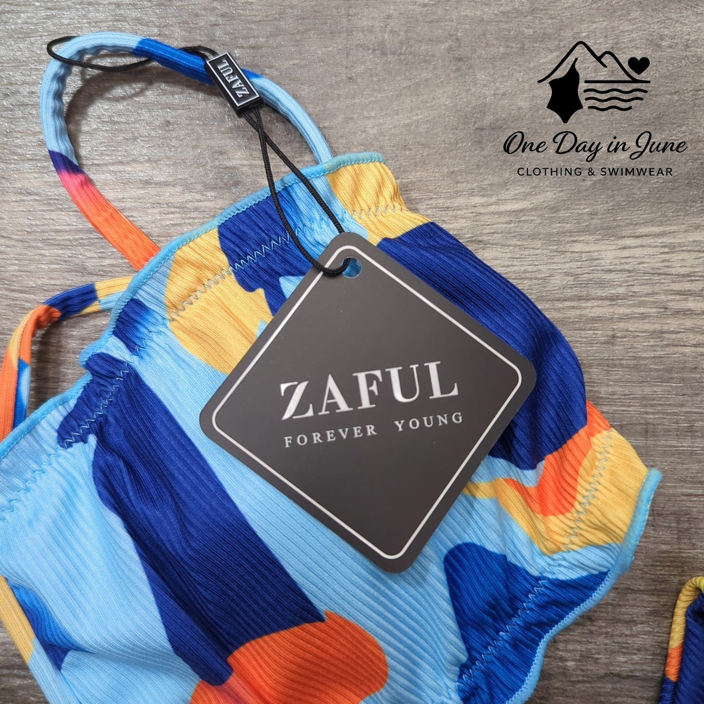 Zaful V Wire High Cut Bikini Swimsuit Size 4
