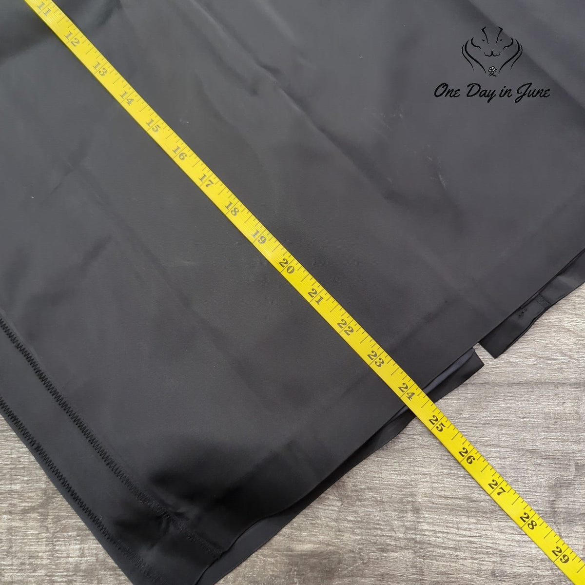 To The Max Pencil Skirt Black Stretch Knee Length Career Size 10