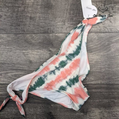 Hot Water Cheeky Tie Side Bikini Bottom Size XL