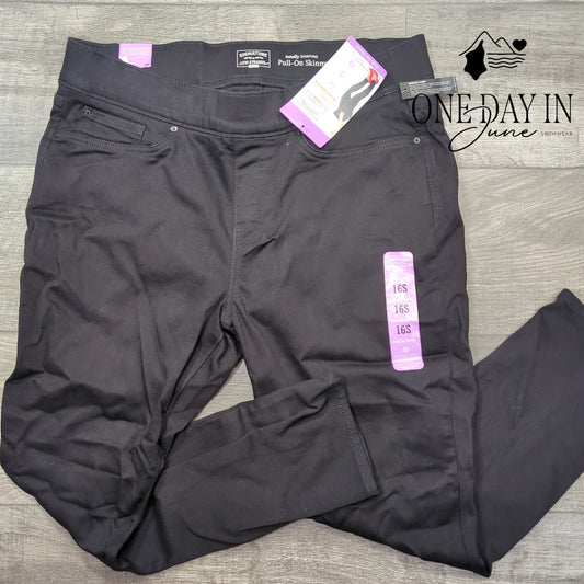 Levi's Signature Pull On Skinny Jeans Size 16S