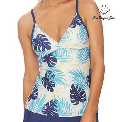 Next Standard Ambrosia Tall Tri Tankini Top Swimsuit Size 34 B/C
