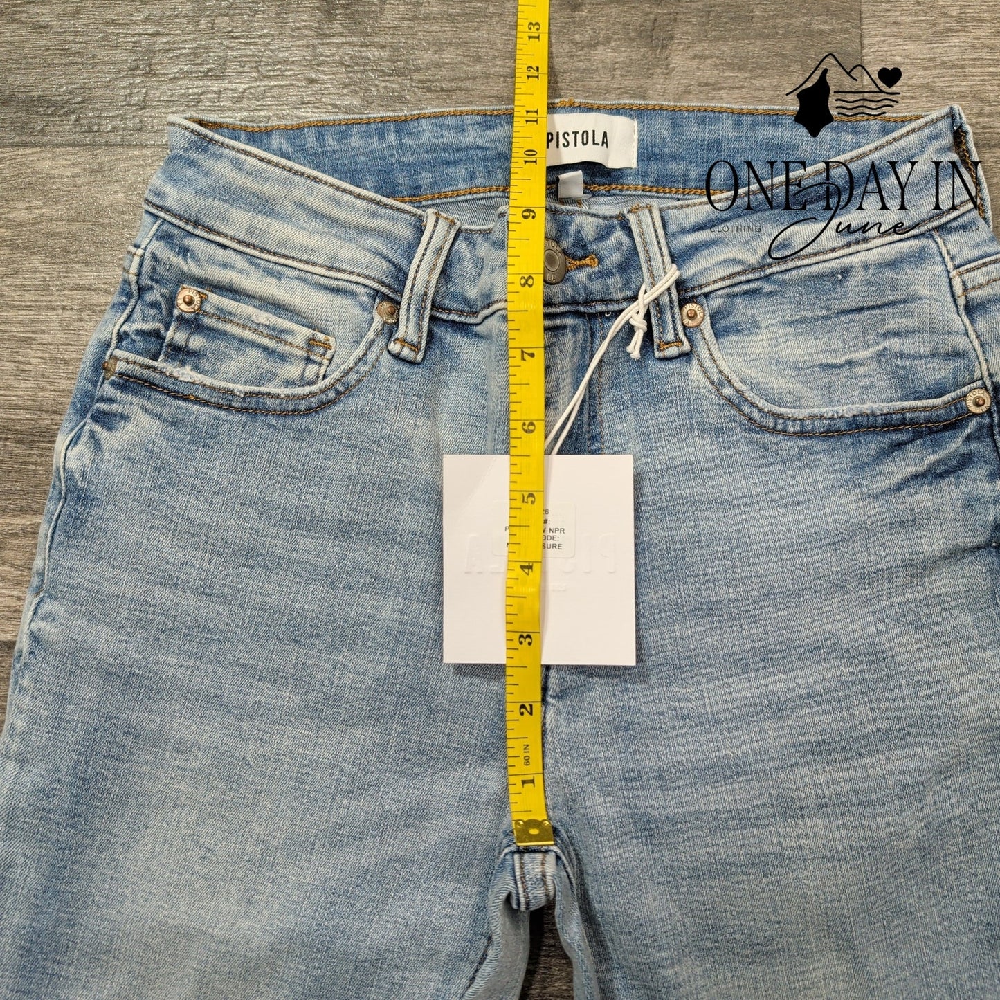 Pistola Arielle Skinny Raw Hem Jeans Size 2 (26)