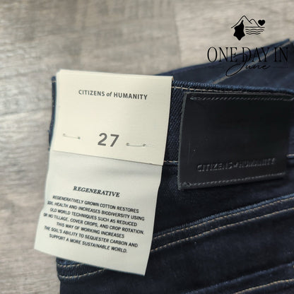 Citizens of Humanity Sloane Skinny Jeans Dark Indigo Solace NWT Size 4 (27)