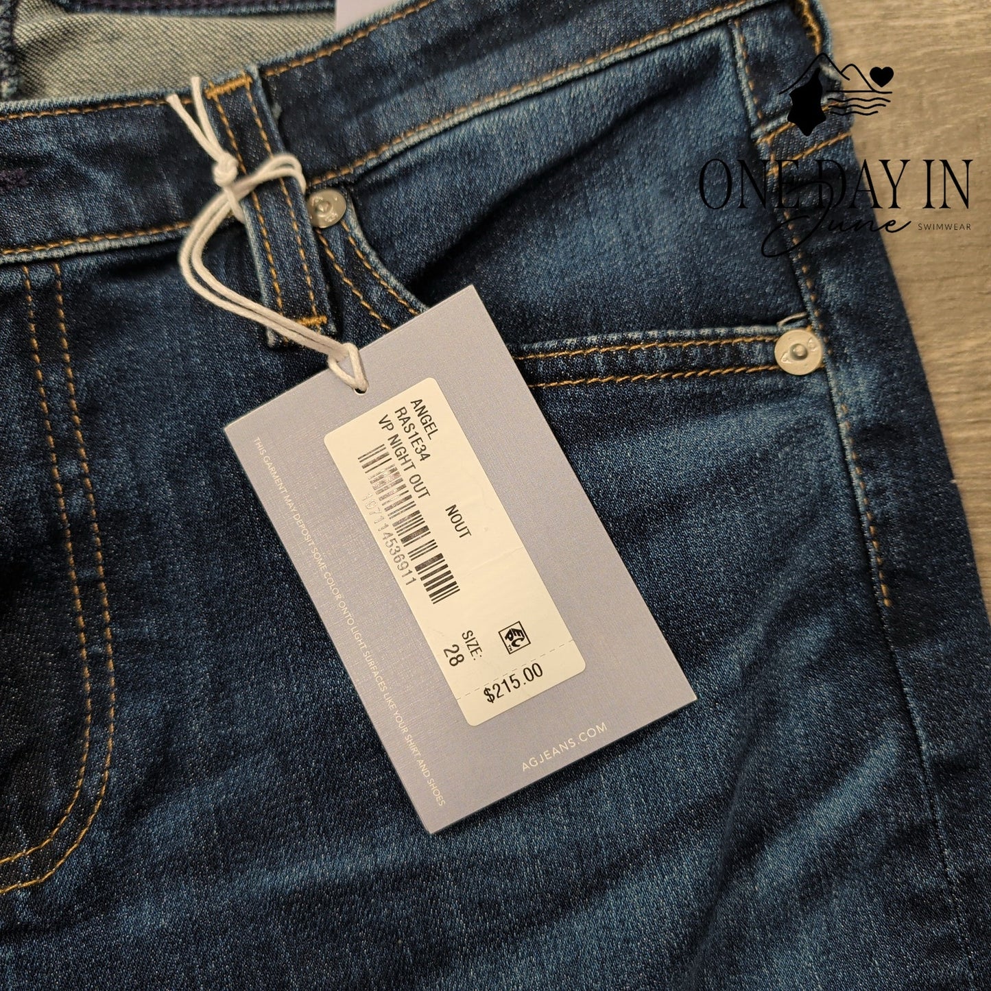 AG Adriano Goldschmied Angel Low Rise Bootcut Night Out NWT $215 Size 6 (28)
