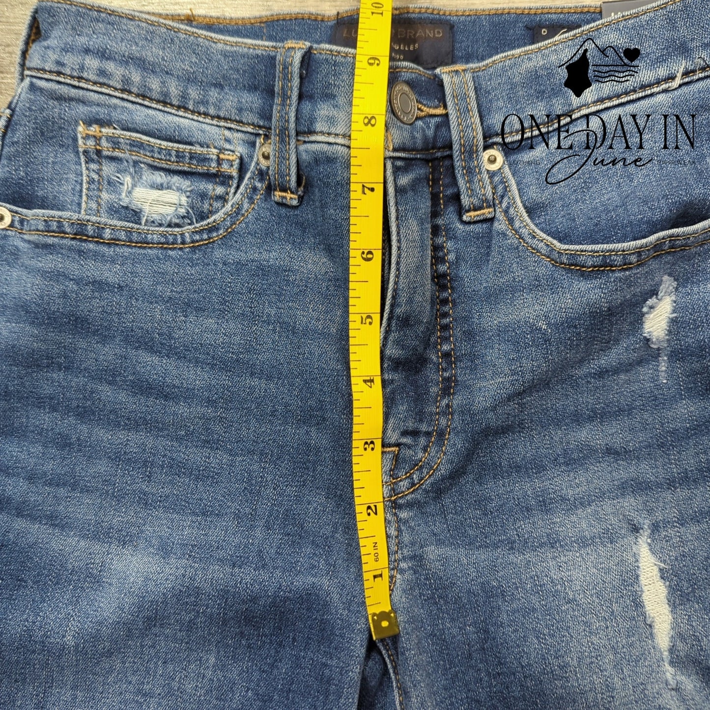 Lucky Brand Bridgette High Rise Skinny Jeans Size 0