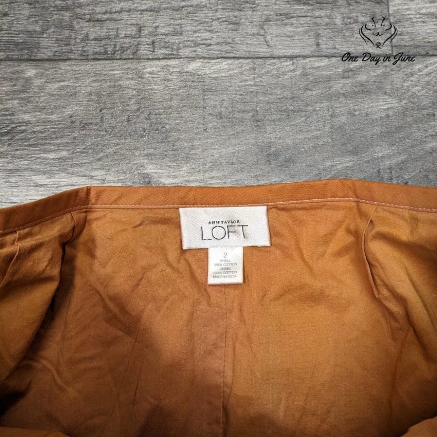 Loft Tie Dye A Line Skirt Size 2