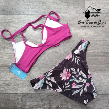 Cupshe Tie Knot Bikini Swimsuit Size S