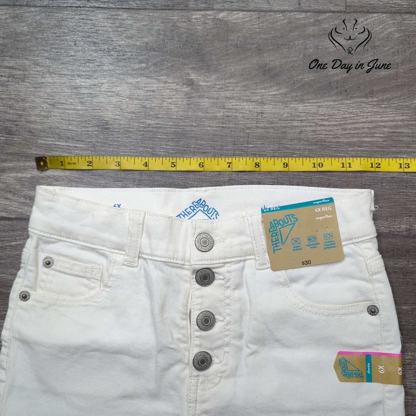 There Abouts Superflex Shortie Shorts Size 6X