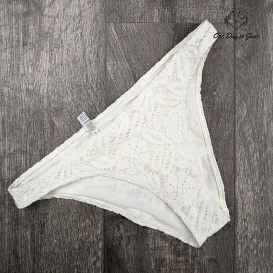 American Eagle Outfitters Aerie Cheeky Bikini Bottom Size L