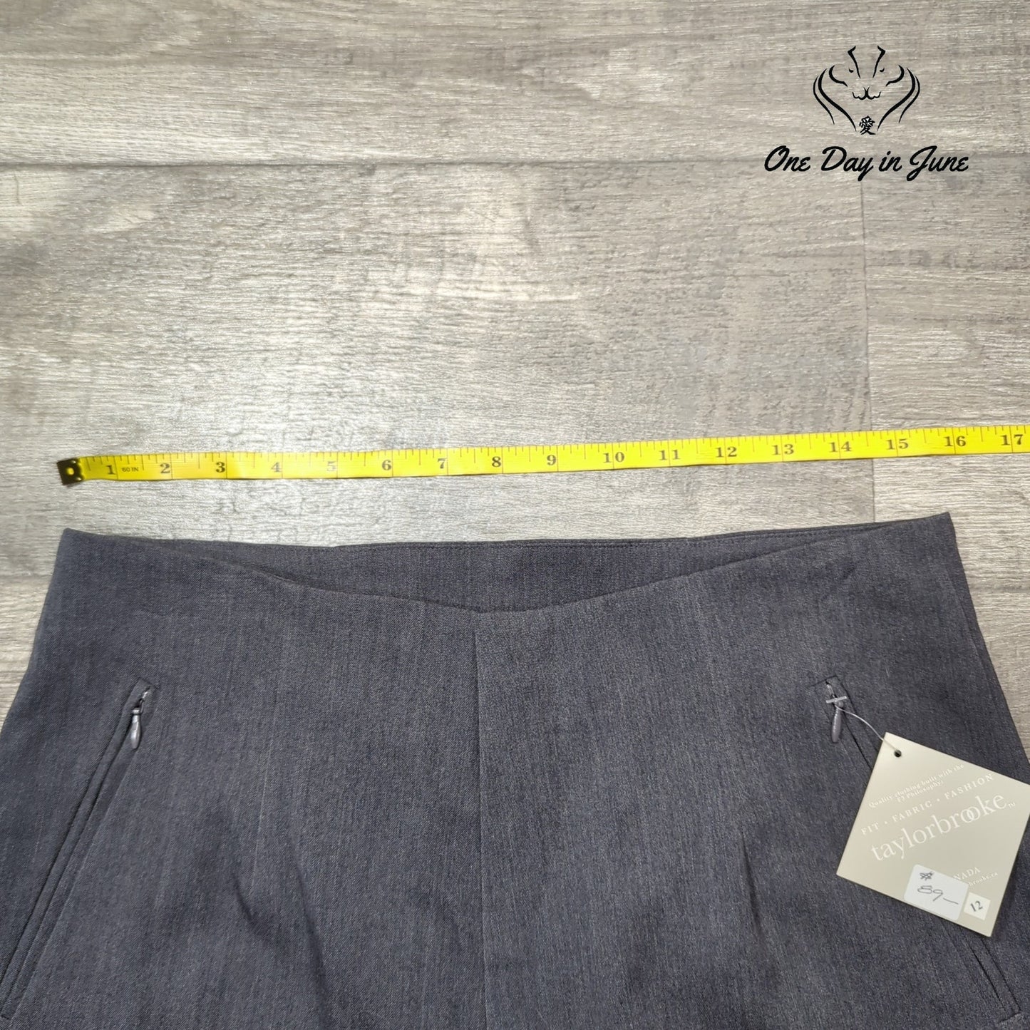 Taylorbrooke High Waist Straight Leg Pants Size 12