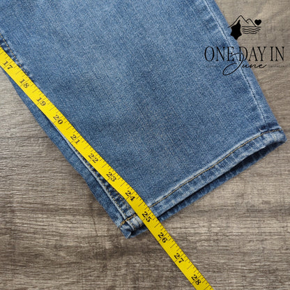 Kut from the Kloth Naomi Fab Ab High Rise Crop Straight Jeans NWT Size 20W