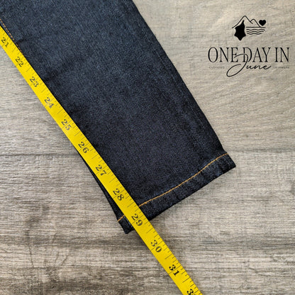 AG Adriano Goldschmied Farrah Skinny Jeans Dark Wash High Rise Denim NWT Size 00