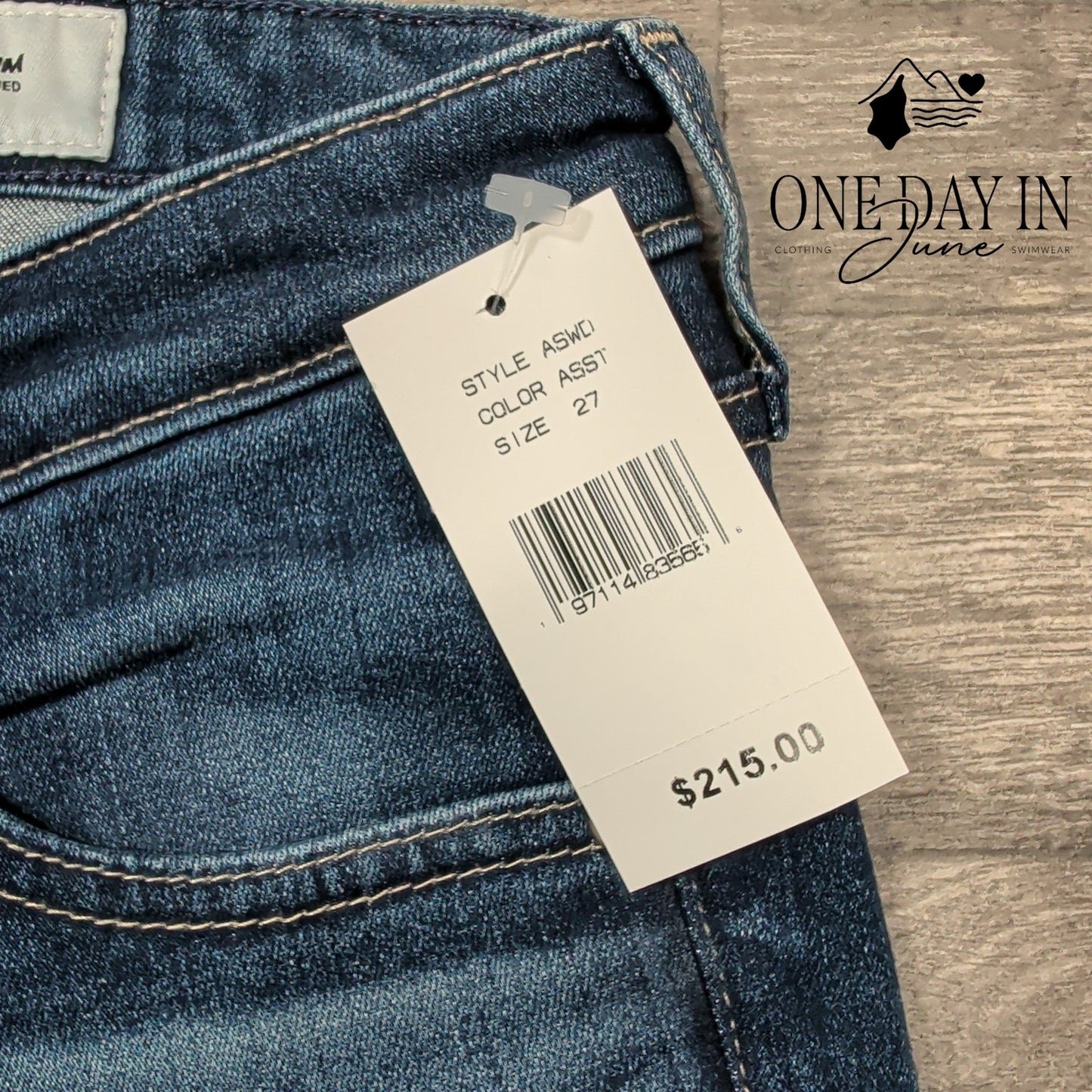 AG Adriano Goldschmied The Stilt Crop Jeans Size 4 (27)