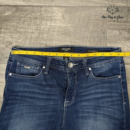 Nine West Taylor Cuffed Capri Jeans Size 4