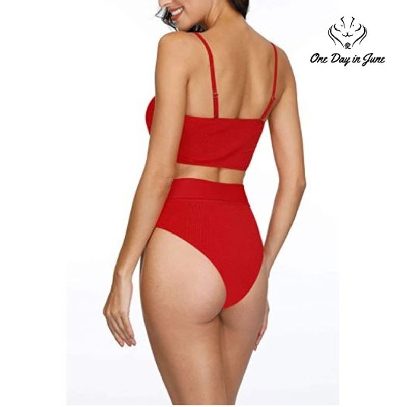 Pink Queen High Waist Bikini Size S