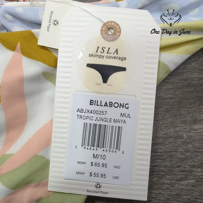 Billabong Tropic Jungle Maya Bikini Bottom Size M