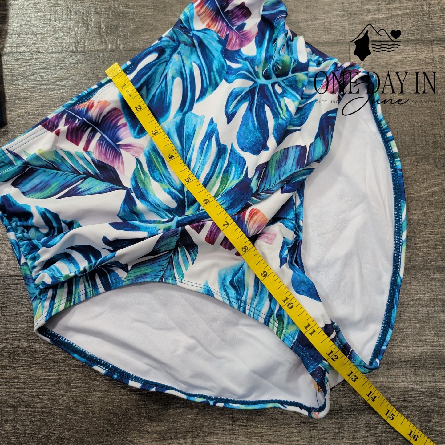 Eomenie High Waist Bikini Swimsuit Size S