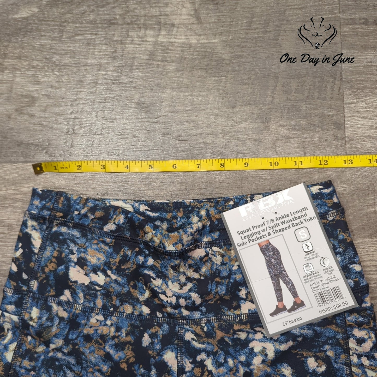RBX Ankle Length Legging Pants Size S