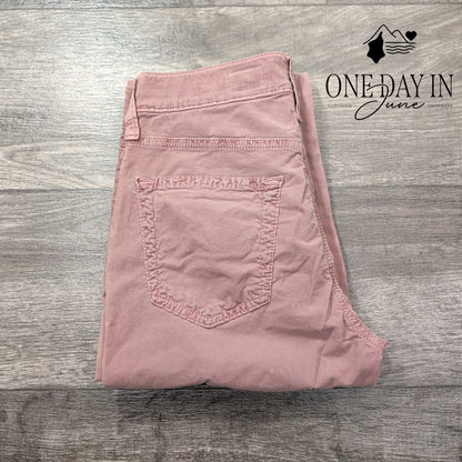 AG Adriano Goldschmied The Ex-Boyfriend Slim Corduroy Pants NWT $215 Size 4 (27)