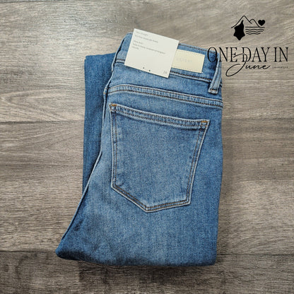 DL1961 Mara Straight Mid Rise Ankle Jeans Size 00 (24)