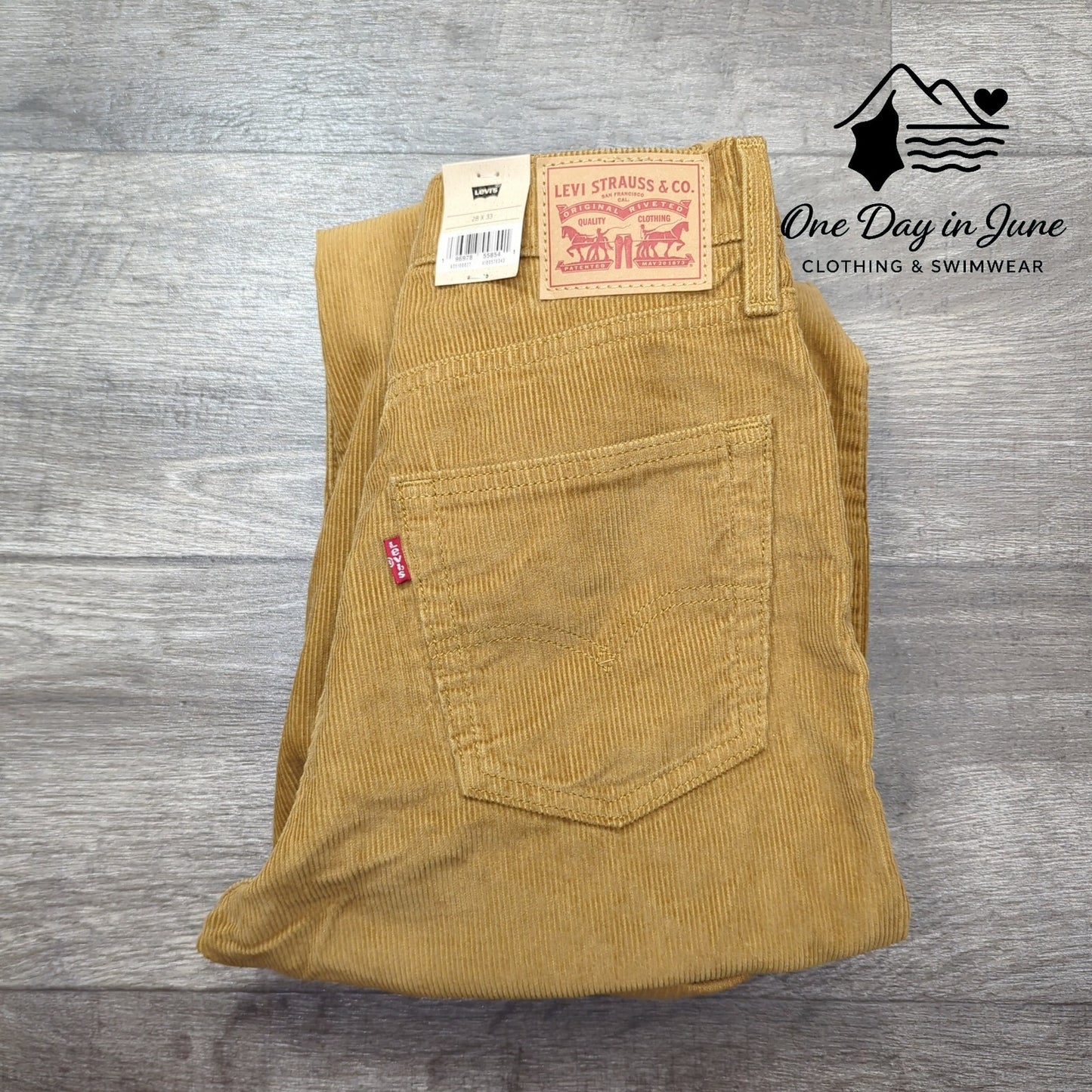 Levi's 94' Baggy Shaping Skinny Capri Corduroy Pants Size 28 (6)