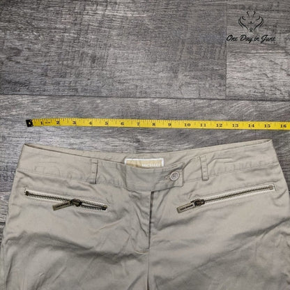 Michael Kors Zip Pocket Casual Shorts Size 4