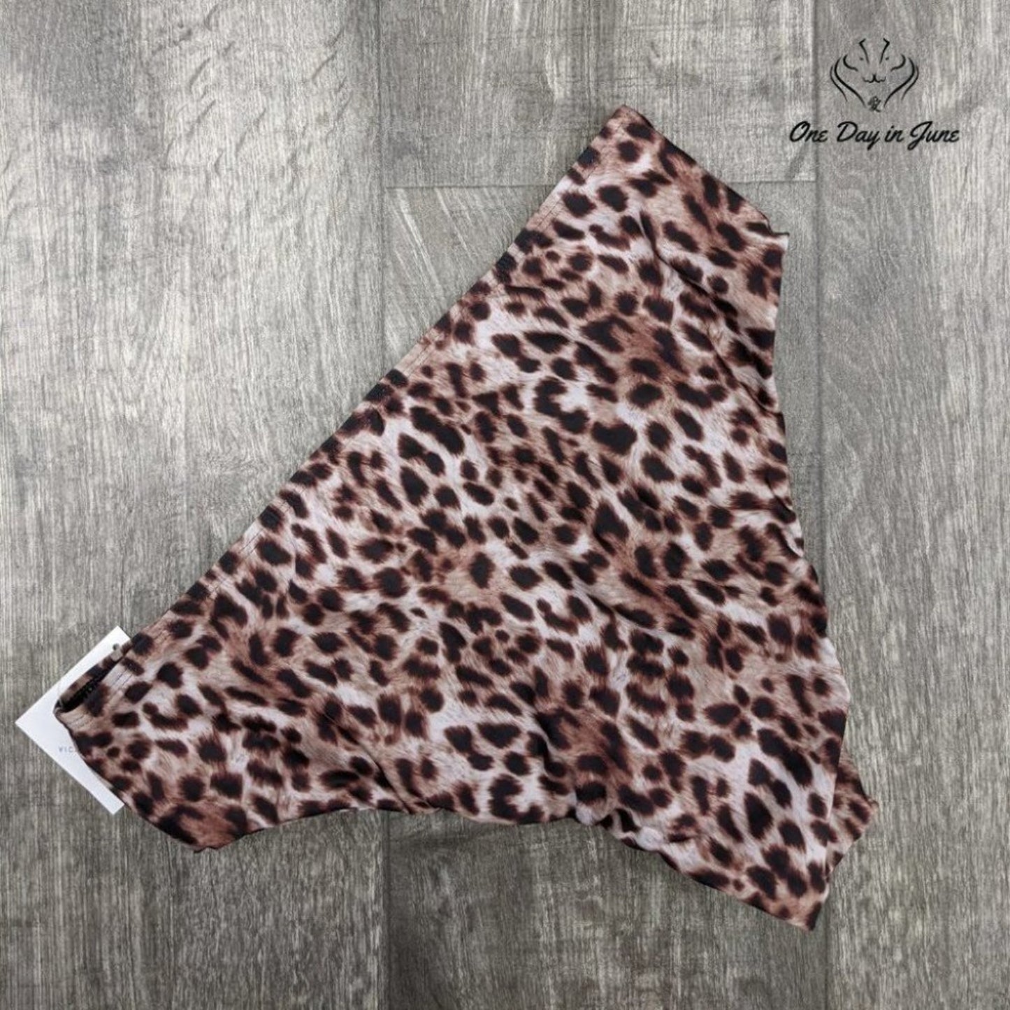 Vicious Young Babes Vintage Mid Rise Bikini Bottom Swimsuit Size L