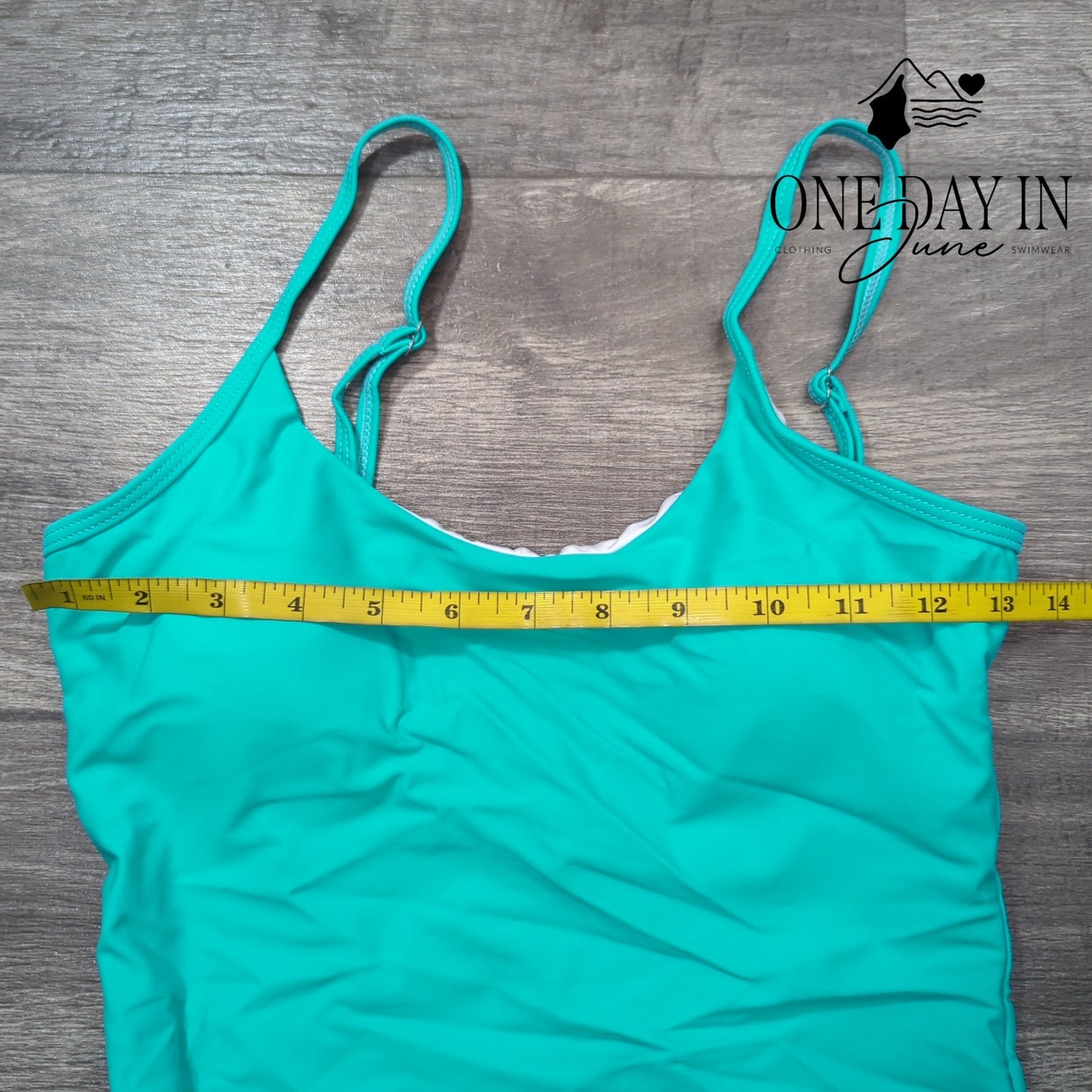 Aleumdr High Cut Cheeky One Piece Swimsuit Size S