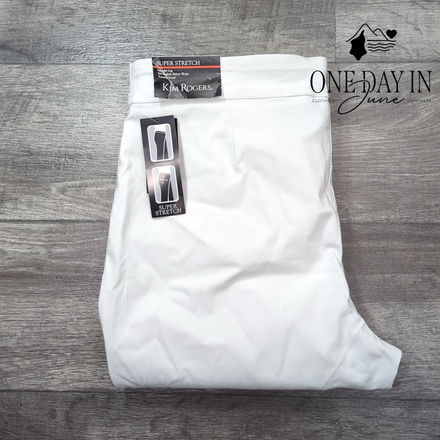 Kim Rogers Super Stretch Pull On Pants Size 16