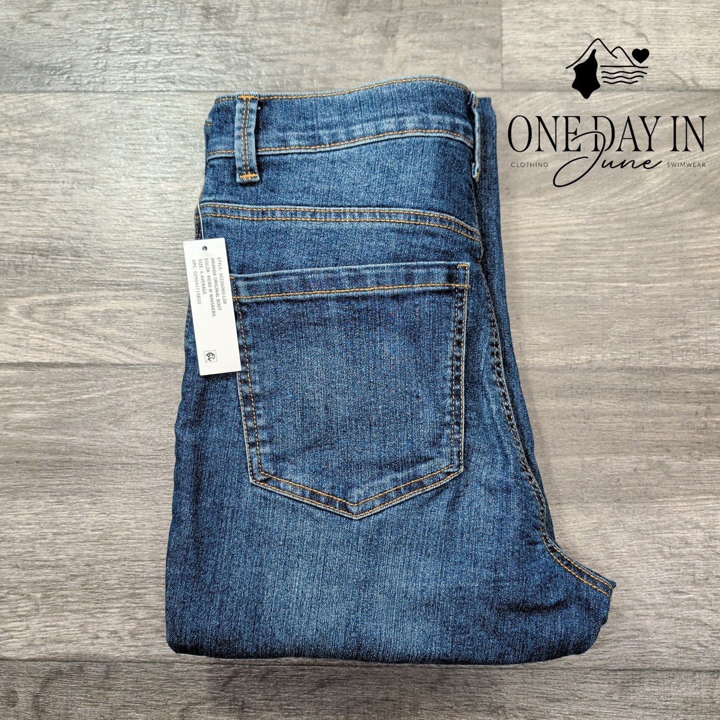 Gloria Vanderbilt Amanda Priginal Bootcut Jeans Size 6