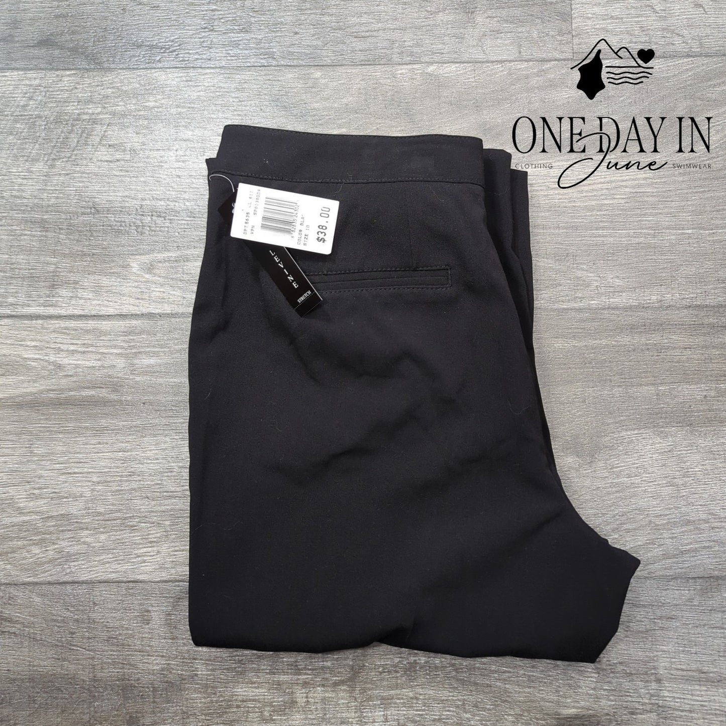 Larry Levine Straight Leg Dress Pants Size 10