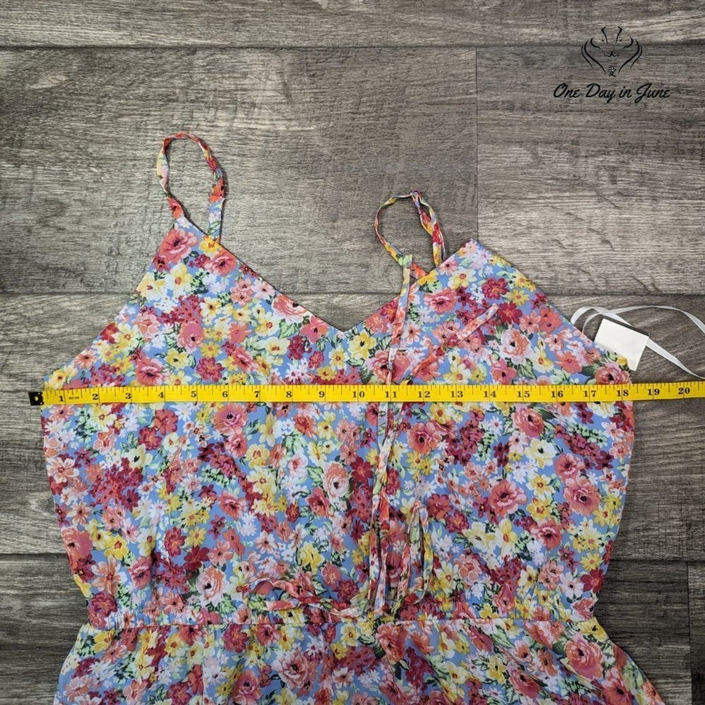 ByxBy Spaghetti Strap Lined Mini Dress Size L