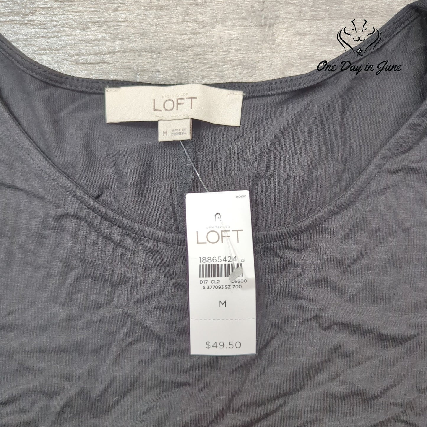 Loft Short Sleeve Shirt Dress Size M